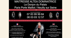 Desktop Screenshot of mistress-altea.com