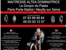 Tablet Screenshot of mistress-altea.com
